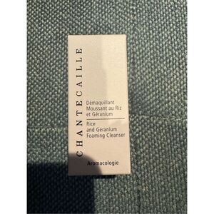 Chantecaille rice and geranium foaming cleanser mini travel size 8ml .27oz new i